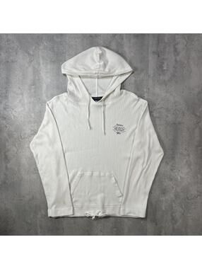 Y2K White Tommy Hilfiger Grunge Hoodie